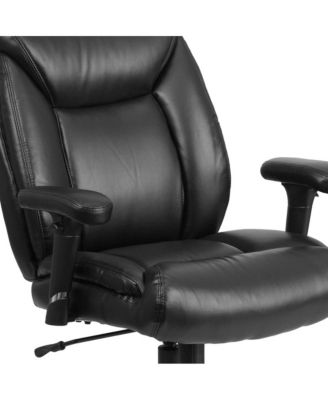 400 lb. Big & Tall Mid-Back Deep Tufted Ergonomic Task Office Chair & Arms
