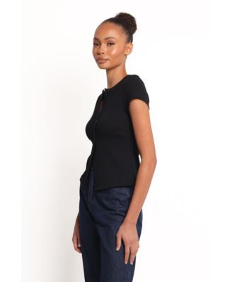 Women's Tylarah Short Sleeve Cardigan Top