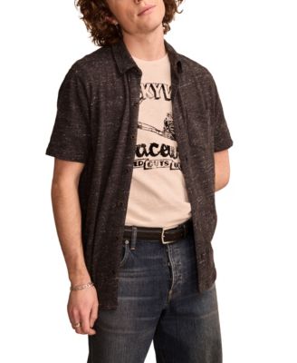 Men's Short-Sleeve Linen Shirt