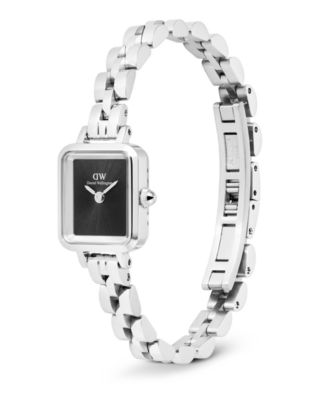 Women's Analog Silver-Tone Stainless Steel Watch, 18 mm