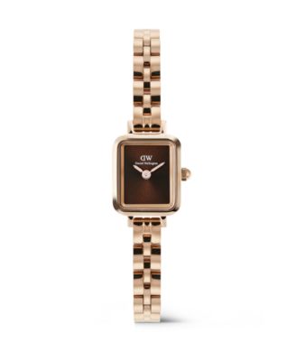Women's Analog Rose Gold-Tone Stainless Steel Watch, 18 mm