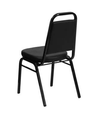 4 Pack Trapezoidal Back Stacking Banquet Chair