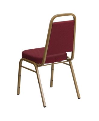 4 Pack Trapezoidal Back Stacking Banquet Chair