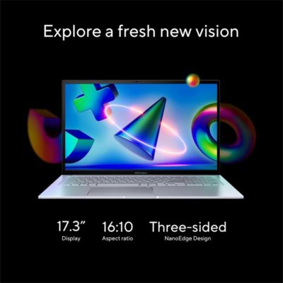 17.3" Vivobook Laptop Intel i9-13900H 16GB RAM 1TB SSD Storage 1920 x 1080 (FHD) - Silver