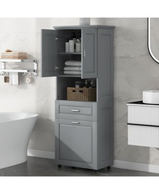 High-Quality MDF Storage Cabinet with Anti-Toppling Device