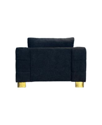 Plush Polyester Sofa: Soft, Spring Seat, Easy Clean