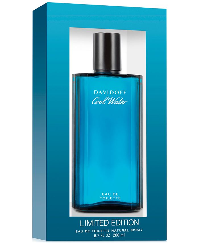 Davidoff Cool Water for Men Eau de Toilette Spray, 6.7 oz - Macy\'s