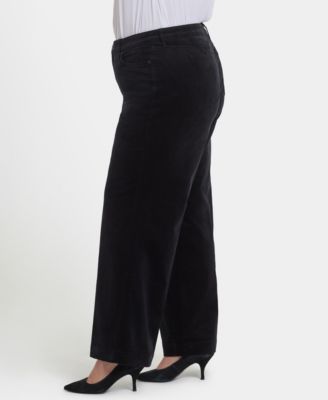 Plus Size Teresa Wide Leg Corduroy Pants