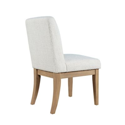 Sequoia Modern Rustic Solid Wood Upholstered Parsons Dining Chair (Set of 2