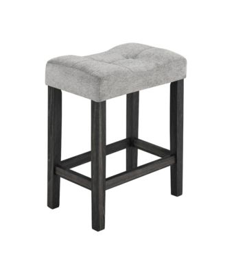 Industrial 5 Piece Dining Table Set with 4 Stools 36Inch Square Table and Space Saving Design for Kitchen Dining Room and Game Room