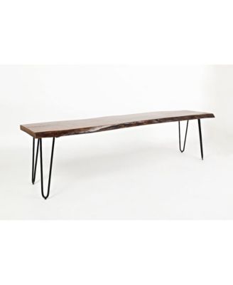 Nature's Edge 70" Solid Acacia Bench