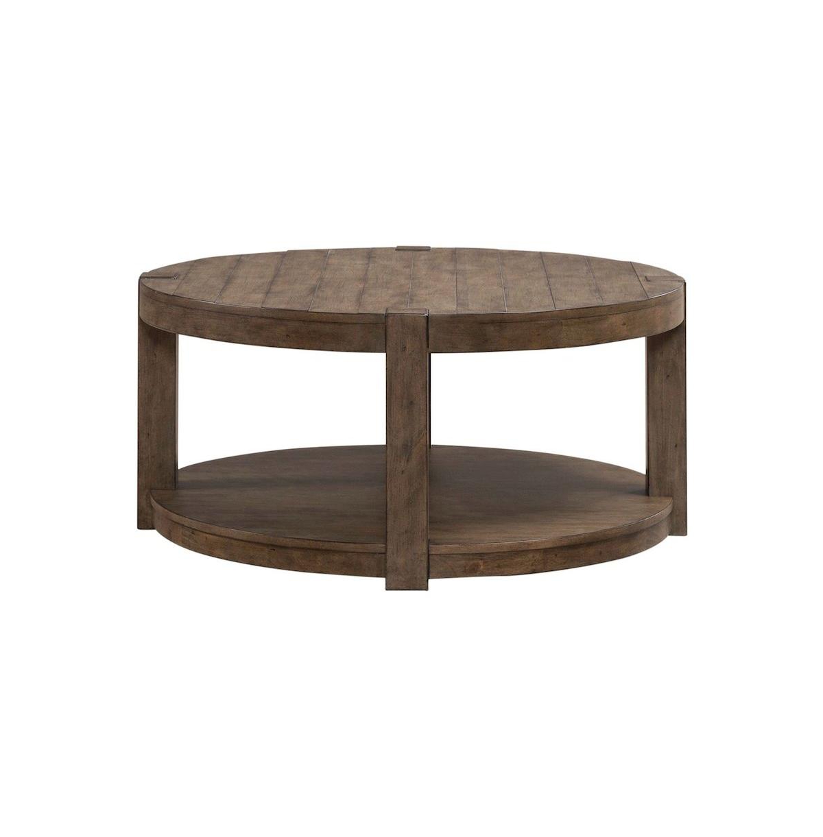 Liberty Furniture Broadmore Living Room Round Cocktail Table