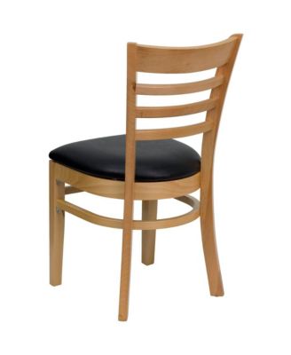 Ladder Back Wooden Restaurant Dining Chair