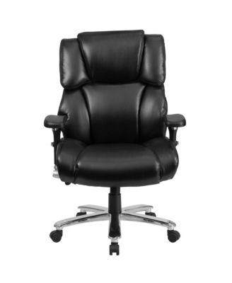 + 400 lb Big & Tall + Upholstered (Tufted) + Lumbar Knob Ergonomic + Office Chair