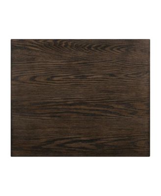 Harrison End Table for Living Room - Espresso Brown Oak