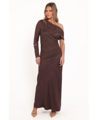 Women's Olympia Off Shoulder Maxi Dress