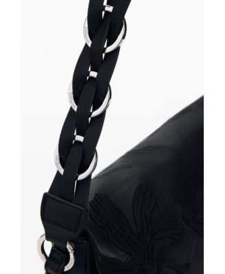 Women's Medium backpack with embroidered charms