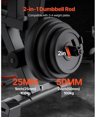 Weight Bench, 800 lb Adjustable Bench Press with Leg Extension and Preacher Pad for Home Gym Strength Training