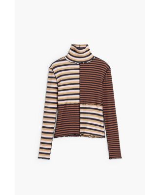 Women's LONG SLEEVE HIGH NECK T-SHIRT