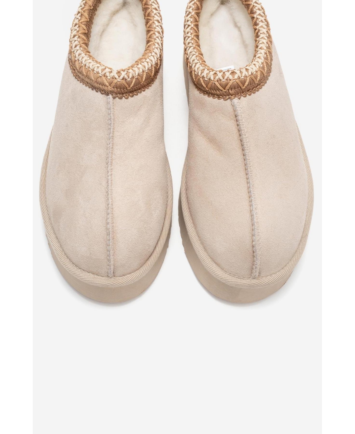 Forever & Always Shoes Avelia Leather Winter Slippers (Women)