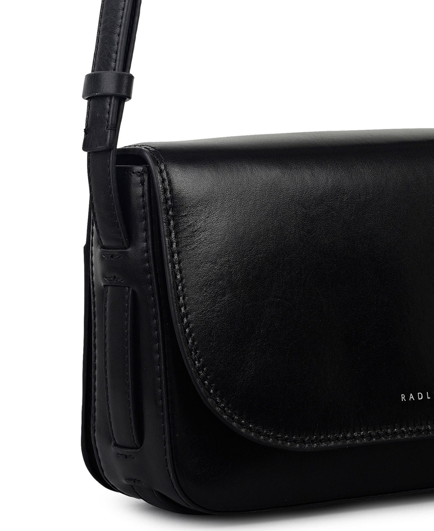 Pocket Street Small Leather Flapover Crossbody Bag