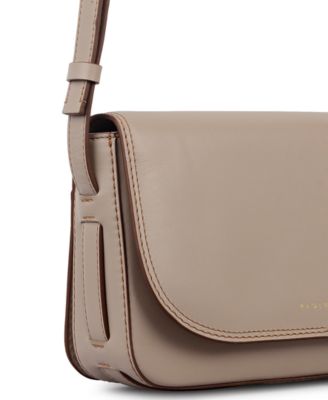 Pocket Street Small Leather Flapover Crossbody Bag