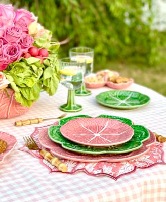 Cabbage Salad Plates, Set of 4