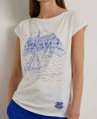 Petite Graphic Short-Sleeve T-Shirt