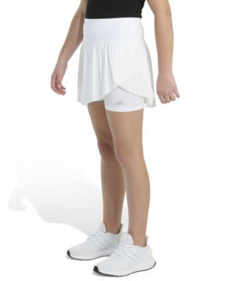 Girls' 8-14 Woven Pleated Skort