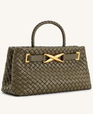 Elora Small Woven Tote Bag