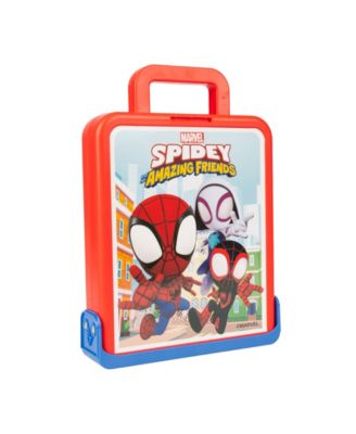 Spidey And His Amazing Friends 4 in 1 Tabletop Game Suitcase Playset