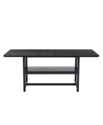 Dining table with storage platform, 7135.4 inches