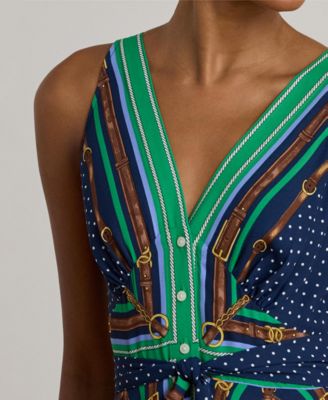 Women's Polka-Dot Print Dress