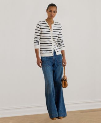 Women's Striped Cardigan