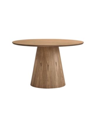 Streamdale Furniture Round Modern Wood Dining Table - ASH - Macy's