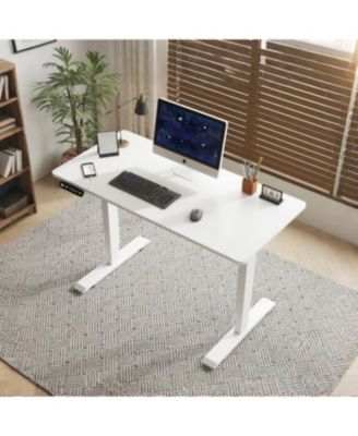 Electric Standing Desk Height Adjustable 55" Computer Table