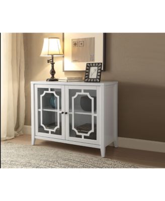 Storage Cabinet Console Cabinet in White