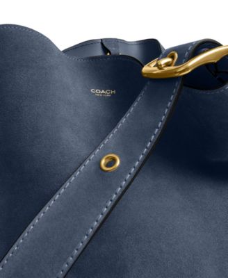 Bleecker Mini Suede Bucket Bag