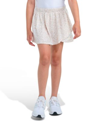 Girls' 8-16 Asymmetrical Faux Wrapped Skort