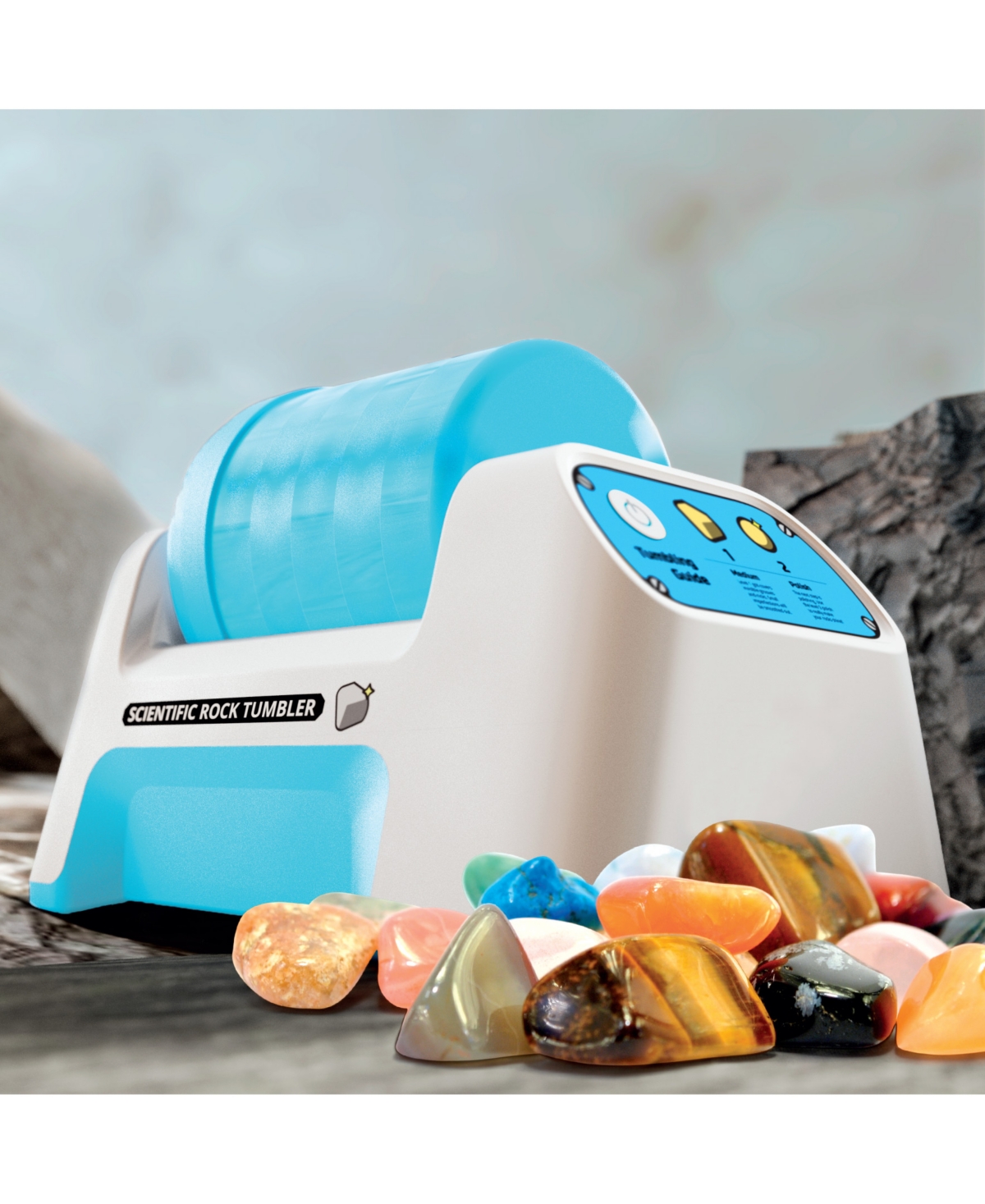 Discovery #Mindblown Motorized Rock Tumbler Set