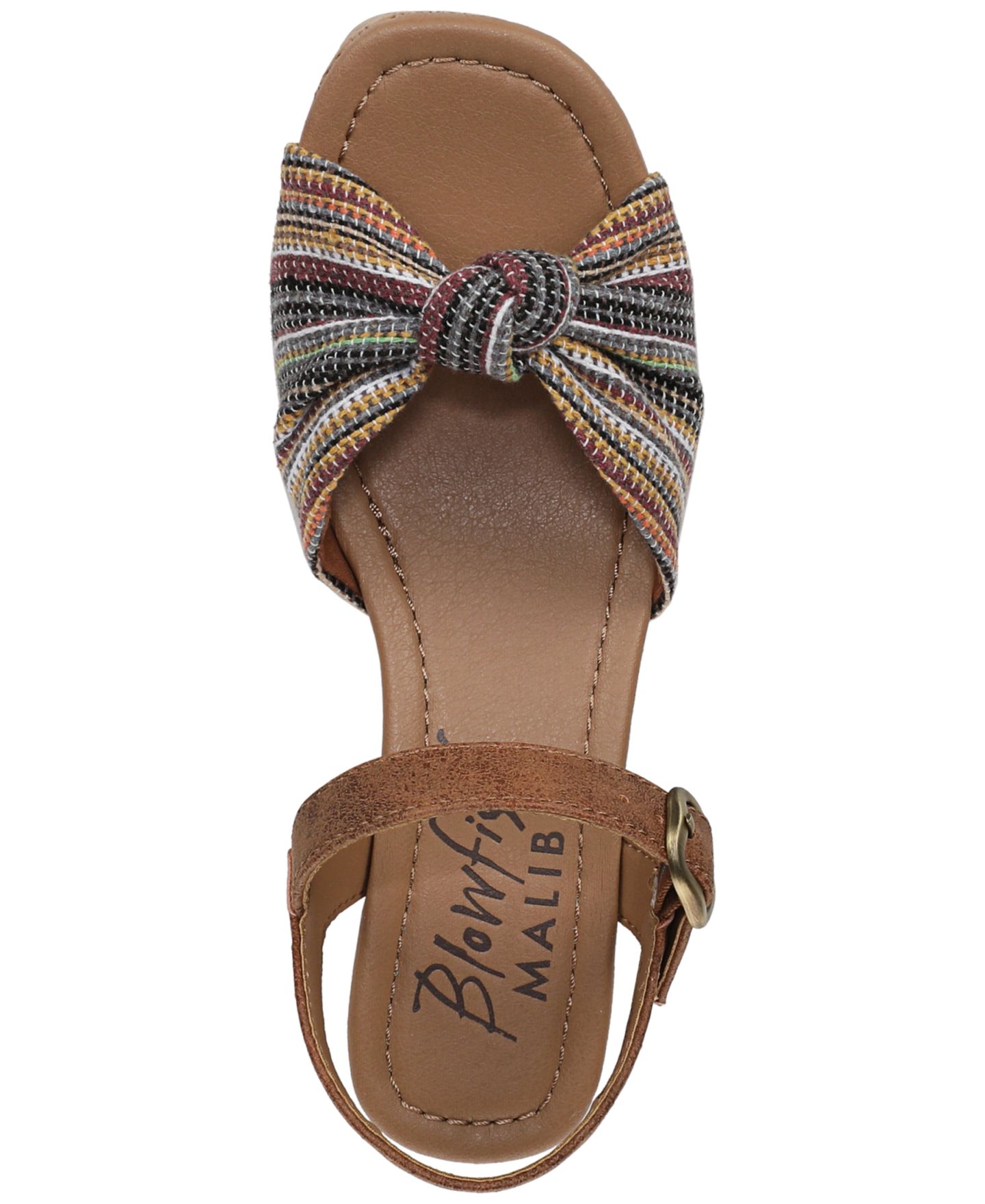Женские сандалии Blowfish Malibu Adore Strappy, цвет: Коричневый разноцветный — фото 5
