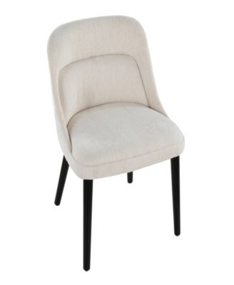 Fabric Rina Mid-Century Modern Dining Chair, Set of 2