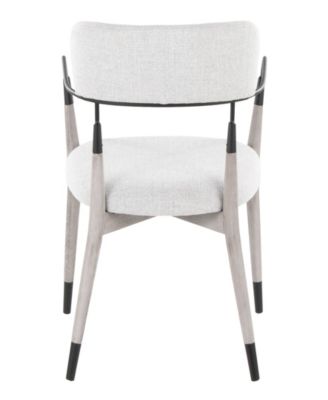 Fabric Savannah Contemporary Dining Chair, Set of 2