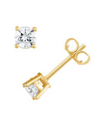 Diamond Stud Earrings (1/2 ct. t.w.) in 14k Gold