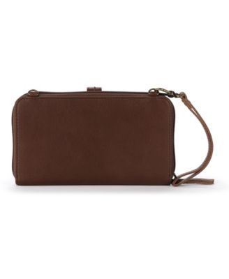 Iris Smartphone Leather Crossbody Wallet