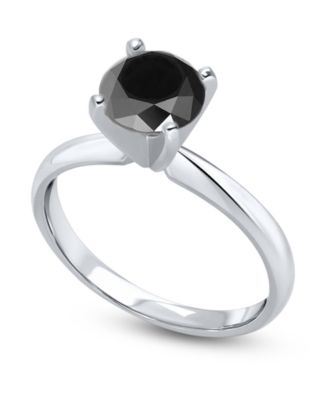 Round Solitaire Ring (1 ct. t.w.) in 14k White Gold