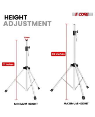 Speaker Stand 36" Adjustable PA DJ Tripod Heavy Duty