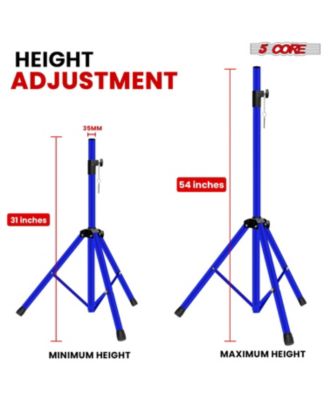 Speaker Stand Adjustable PA DJ Tripod Mount Heavy Duty