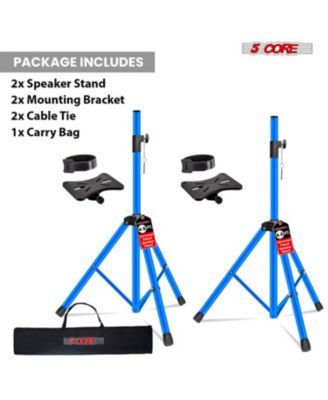 Speaker Stand Adjustable PA DJ Tripod Mount Heavy Duty