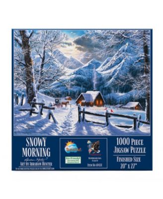Snowy Morning 1000 piece Jigsaw Puzzle for Adults